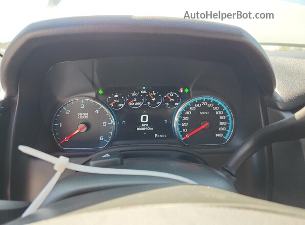 1GNSKCKJ1LR182423 2020 CHEVROLET TAHOE White Instrument cluster view