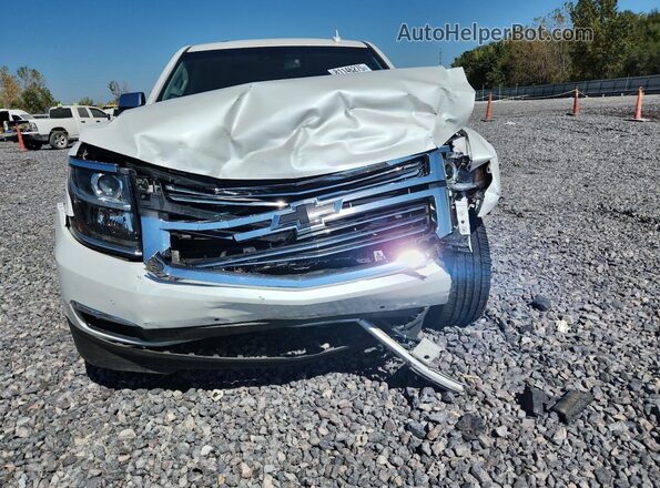 1GNSKCKJ1LR182423 2020 CHEVROLET TAHOE White Front view