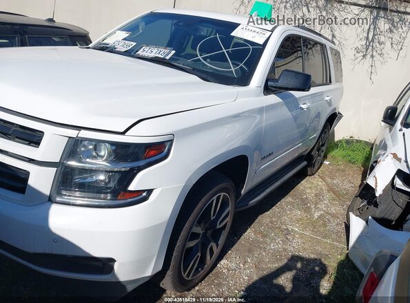 1GNSKCKJ4LR280863 2020 CHEVROLET TAHOE White Front left
