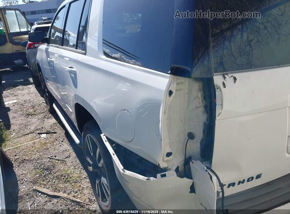 1GNSKCKJ4LR280863 2020 CHEVROLET TAHOE White Rear left