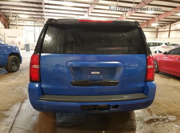 1GNSKDEC0LR244025 2020 CHEVROLET TAHOE Blue Rear view