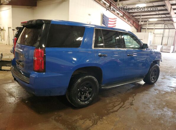 1GNSKDEC0LR244025 2020 CHEVROLET TAHOE Blue Rear right