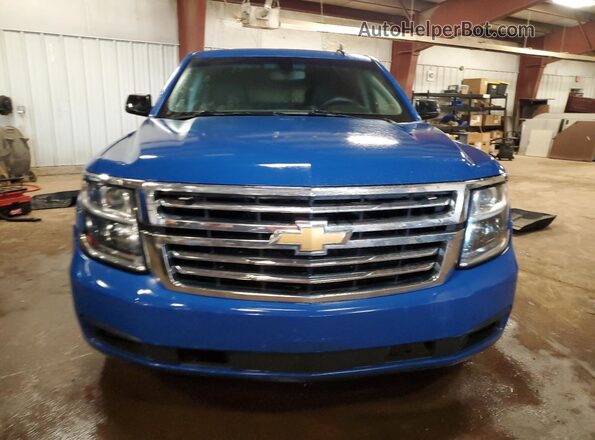 1GNSKDEC1LR247595 2020 CHEVROLET TAHOE Blue Front view