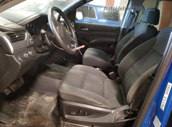 1GNSKDEC1LR247595 2020 CHEVROLET TAHOE Blue Front interior view