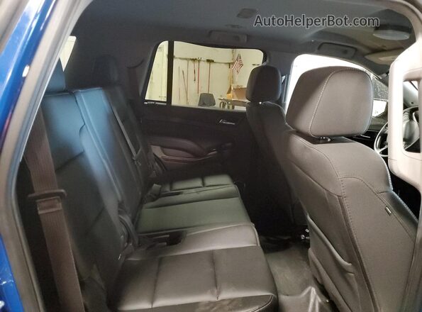 1GNSKDEC1LR247595 2020 CHEVROLET TAHOE Blue Rear interior view
