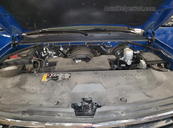 1GNSKDEC1LR247595 2020 CHEVROLET TAHOE Blue Engine compartment view