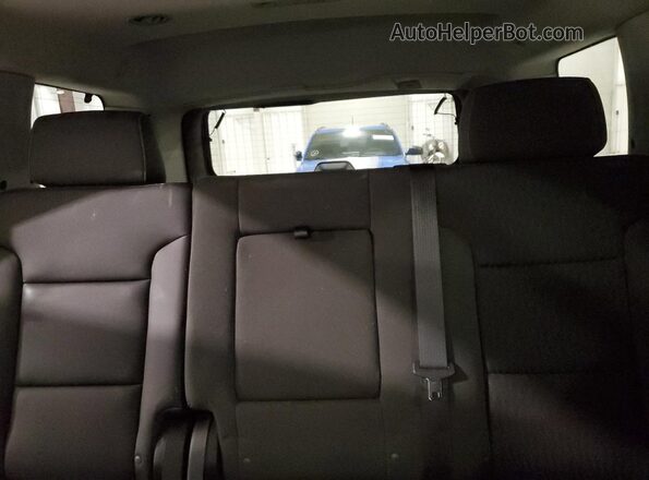 1GNSKDEC5LR275805 2020 CHEVROLET TAHOE Black Rear seats view