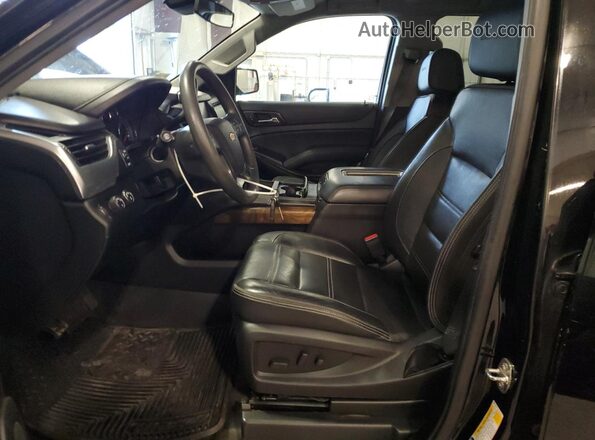 1GNSKDEC5LR275805 2020 CHEVROLET TAHOE Black Front interior view