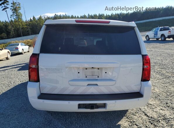 1GNSKDEC8LR268847 2020 CHEVROLET TAHOE White Вид ззаду