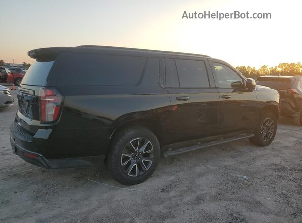 1GNSKDKD2MR450431 2021 CHEVROLET SUBURBAN Black Հետևի աջ