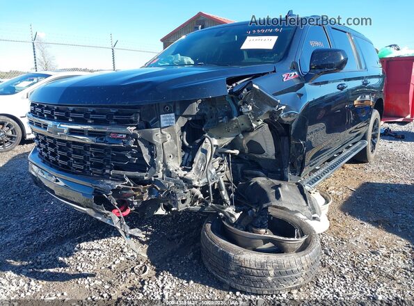 1GNSKDKD9NR340266 2022 CHEVROLET SUBURBAN Black Widok z przodu