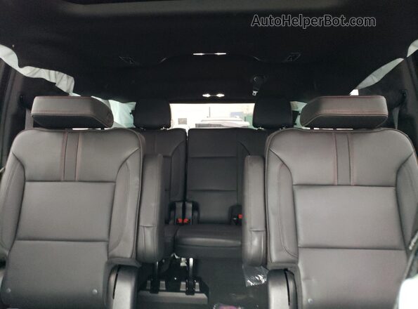 1GNSKEKD2MR289536 2021 CHEVROLET SUBURBAN Black Rear seats view