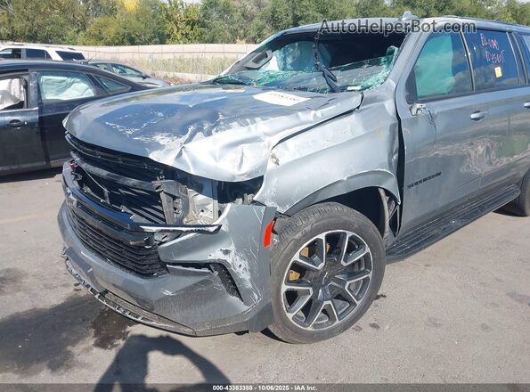 1GNSKEKD2PR171930 2023 CHEVROLET SUBURBAN Gray Vista frontal