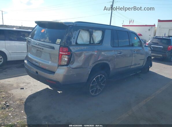 1GNSKEKD2PR171930 2023 CHEVROLET SUBURBAN Gray Trasero derecho