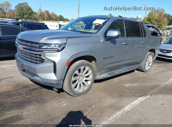 1GNSKFKD3PR541577 2023 CHEVROLET SUBURBAN Gray Przód lewy