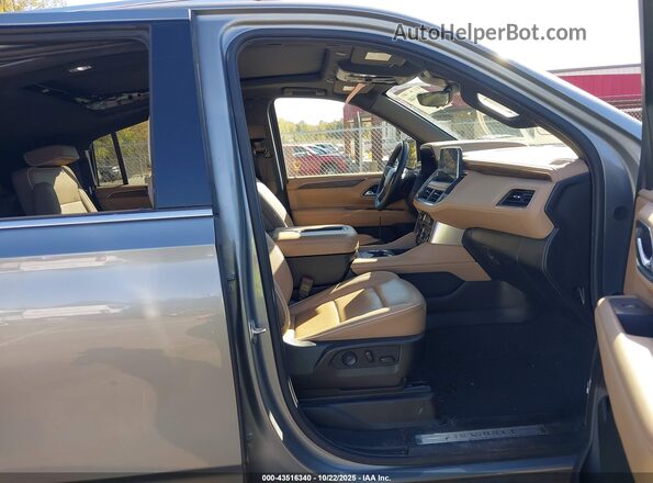 1GNSKFKD3PR541577 2023 CHEVROLET SUBURBAN Gray Widok wnętrza z przodu