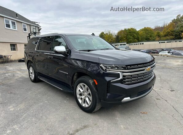 1GNSKFKD5PR474612 2023 CHEVROLET SUBURBAN Black Вид спереду