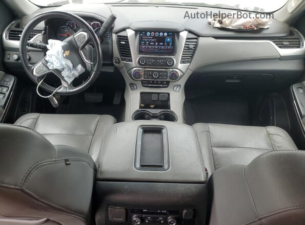 1GNSKHKC6LR259267 2020 CHEVROLET SUBURBAN Silver Вид панелі приладів