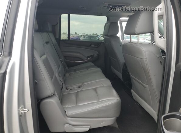 1GNSKHKC6LR259267 2020 CHEVROLET SUBURBAN Silver Вид задньої частини салону