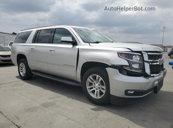 1GNSKHKC6LR259267 2020 CHEVROLET SUBURBAN Silver Передня права чверть