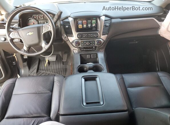 1GNSKHKC8LR185009 2020 CHEVROLET SUBURBAN Gray Widok deski rozdzielczej