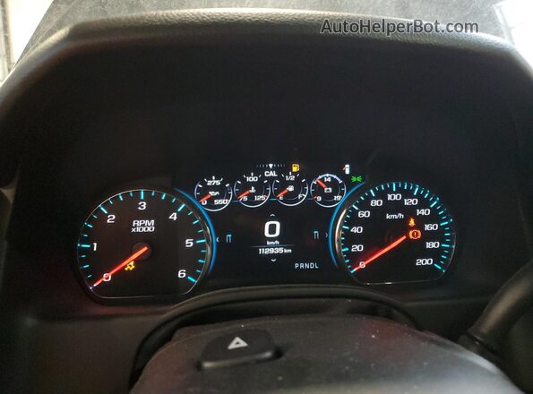 1GNSKJKJ6LR166433 2020 CHEVROLET SUBURBAN Black Вид щитка приладів