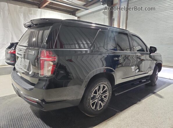 1GNSKPKD3NR321388 2022 CHEVROLET TAHOE Черный Задняя правая четверть