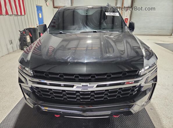 1GNSKPKD3NR321388 2022 CHEVROLET TAHOE Черный Вид спереди