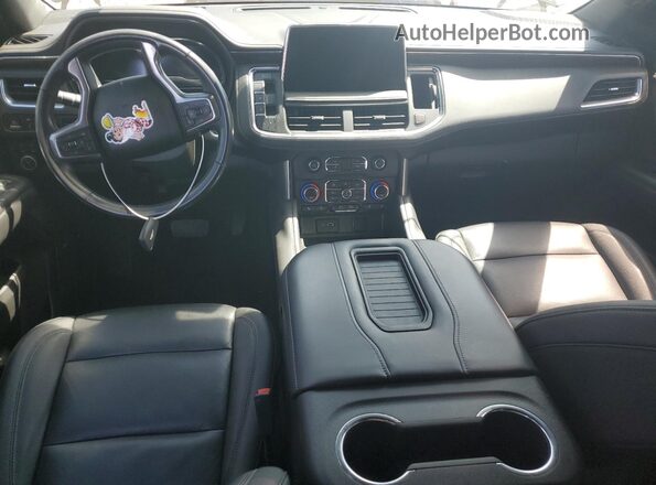 1GNSKPKD3NR321388 2022 CHEVROLET TAHOE Черный Вид панели приборов