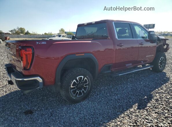 1GT49ME78LF115077 2020 GMC SIERRA Красный Задняя правая четверть