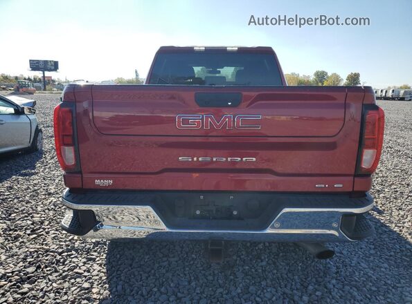 1GT49ME78LF115077 2020 GMC SIERRA Красный Вид сзади