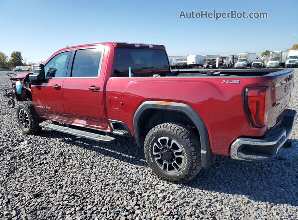 1GT49ME78LF115077 2020 GMC SIERRA Красный Задняя левая четверть