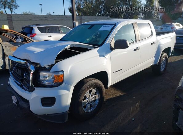 1GTG5BEN3L1231554 2020 GMC CANYON White Vista tres cuartos delantera izquierda