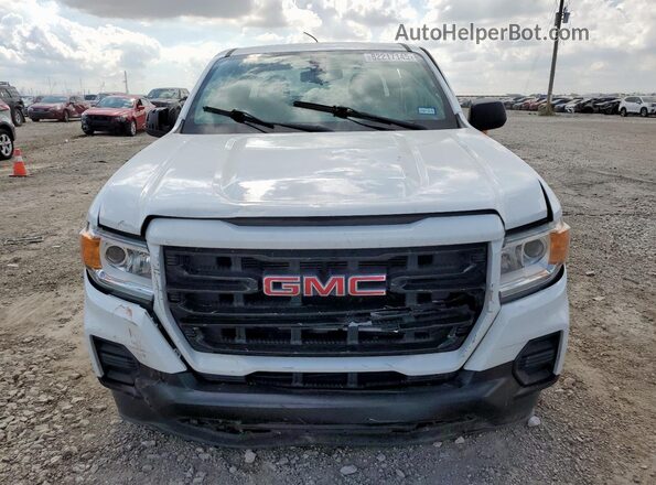 1GTG5BENXM1274290 2021 GMC CANYON White Դիմացի տեսք