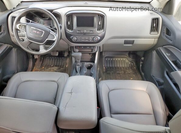 1GTG5BENXM1274290 2021 GMC CANYON White Առջևի վահանակի տեսք