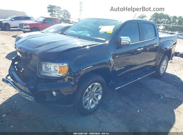 1GTG5DEN8L1173761 2020 GMC CANYON Black წინა მარცხენა ხედი სამი მეოთხედიდან