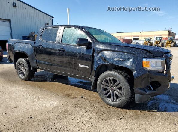 1GTG6CENXM1126322 2021 GMC CANYON Черный Передняя правая четверть
