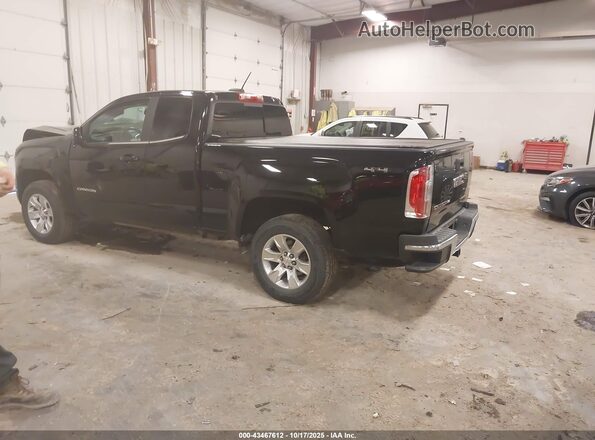 1GTH6CEN2J1131756 2018 GMC CANYON Black Trasero izquierdo