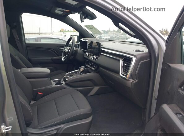 1GTP1BEK1S1173315 2025 GMC CANYON Gray Widok wnętrza z przodu