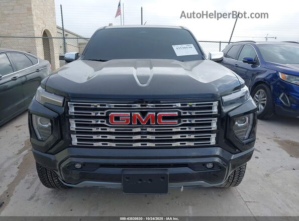 1GTP2FEK0S1180969 2025 GMC CANYON Black Widok zestawu wskaźników