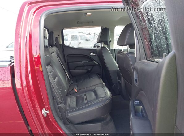 1GTP6EE13J1120639 2018 GMC CANYON Красный Вид наклейки с VIN-кодом