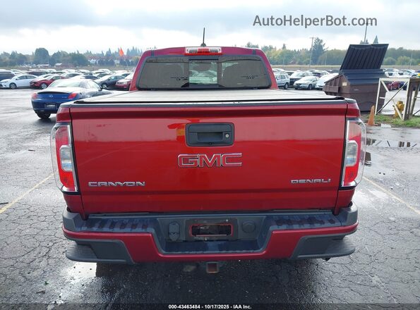 1GTP6EE13J1120639 2018 GMC CANYON Красный 