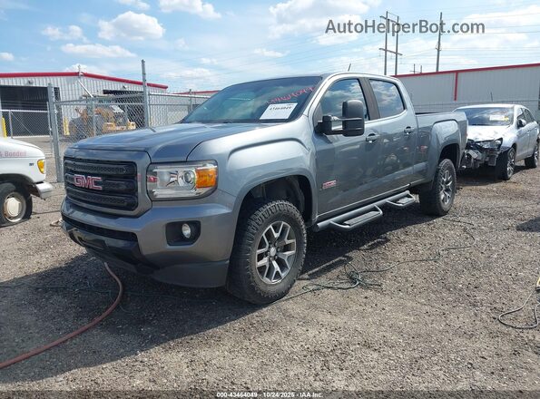 1GTP6FE18K1140716 2019 GMC CANYON Gray Передня ліва чверть
