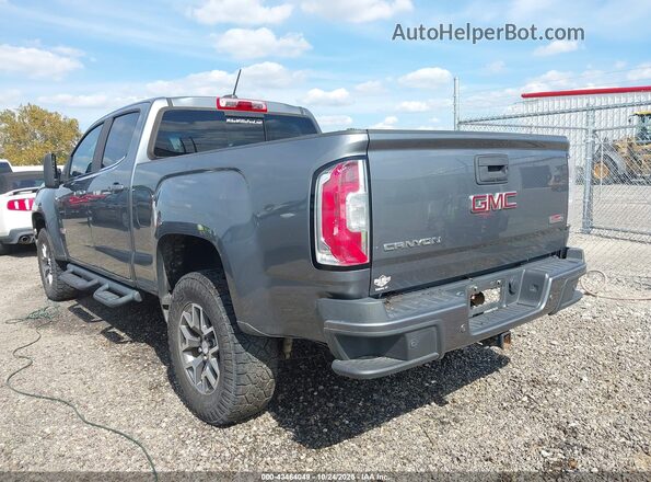 1GTP6FE18K1140716 2019 GMC CANYON Gray Задня ліва чверть