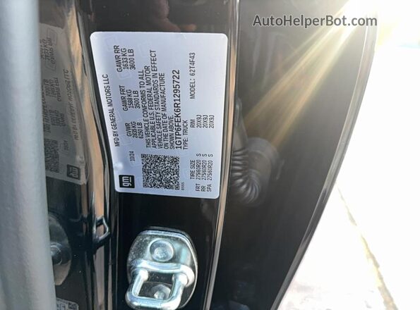 1GTP6FEK6R1295722 2024 GMC CANYON Black Vista interior trasera
