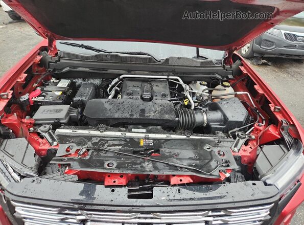 1GTP6FEK9P1125108 2023 GMC CANYON Красный Вид задней части салона