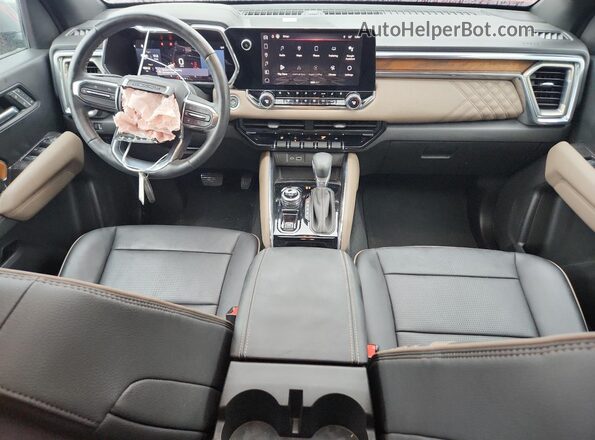 1GTP6FEK9P1125108 2023 GMC CANYON Красный Вид панели приборов