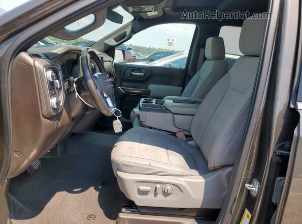 1GTP8BEDXLZ128809 2020 GMC SIERRA Gray Widok wnętrza z przodu