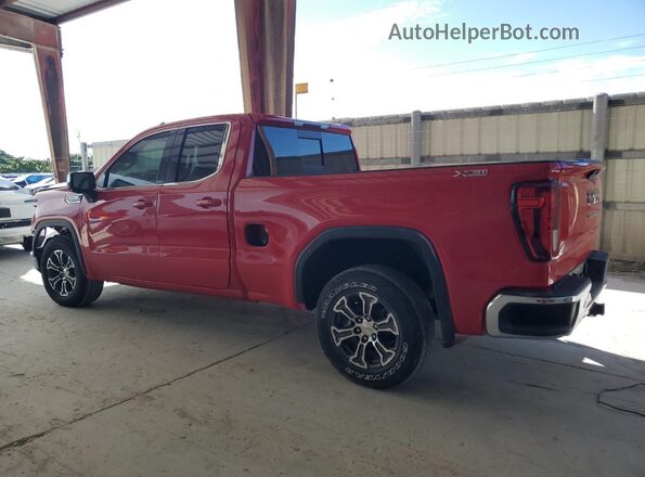 1GTR9BED8LZ104319 2020 GMC SIERRA Red Задня ліва чверть