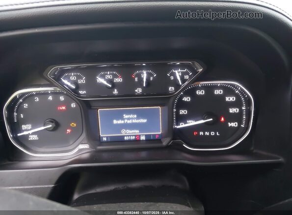 1GTR9CED2LZ245375 2020 GMC SIERRA Black Вид задніх сидінь